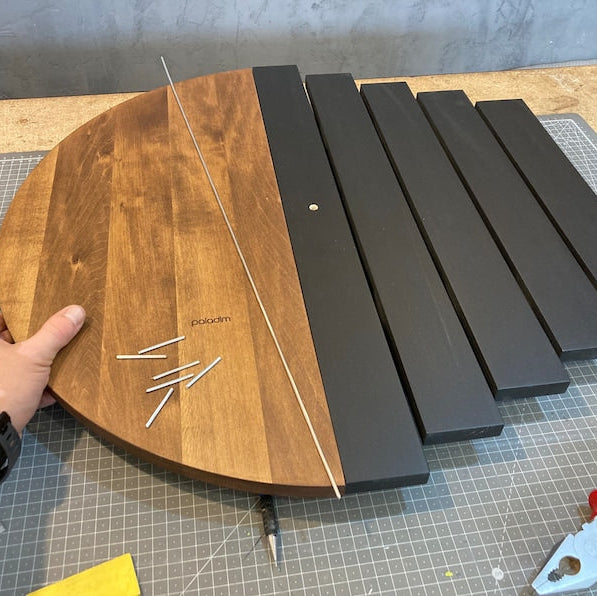 Oversized Wooden Wall Clock: 14" to 16" inch For any Wall Decor