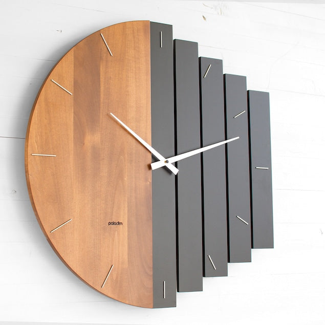 Oversized Wooden Wall Clock: 14" to 16" inch For any Wall Decor